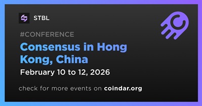STBL to Participate in Consensus in Hong Kong on February 10