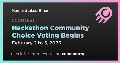 Mantle Staked Ether to Hold Hackathon Community Choice Voting