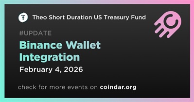 Theo Short Duration US Treasury Fund to Be Integrated With Binance Wallet