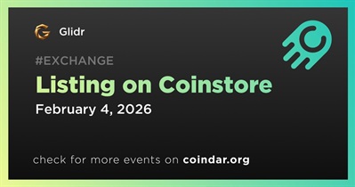 Glidr to Be Listed on Coinstore