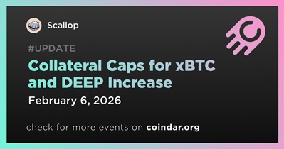 Aumento dos limites de garantia para xBTC e DEEP