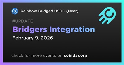 Rainbow Bridged USDC (Near) to Be Integrated With Bridgers