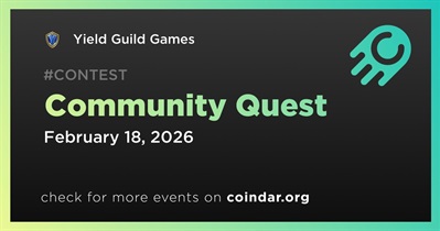 Yield Guild Games to Host Community Quest