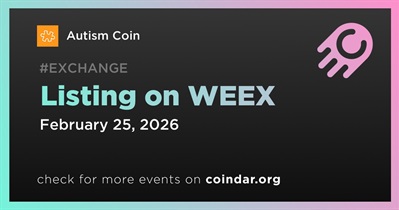 Autism Coin to Be Listed on WEEX