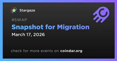 Stargaze to Host Snapshot for Migration on March 17