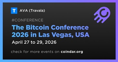 AVA (Travala) to Participate in the Bitcoin Conference 2026 in Las Vegas on April 27