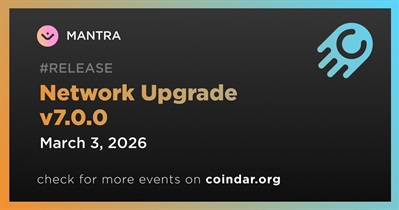 MANTRA Network Upgraded to v7.0.0