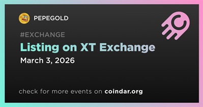 PEPEGOLD to Be Listed on XT Exchange