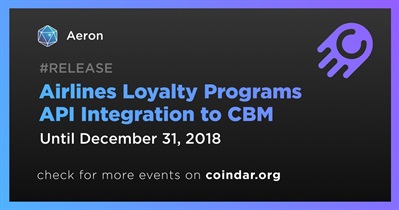 Airlines Loyalty Programs API Integration to CBM