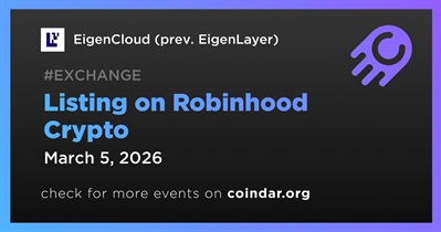 EigenCloud (prev. EigenLayer) to Be Listed on Robinhood Crypto