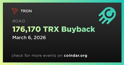 176,170 TRX 매입