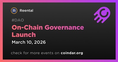 Lanzamiento de la gobernanza en cadena