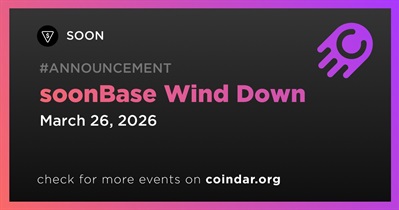 SOON soonBase Wind Down on March 26
