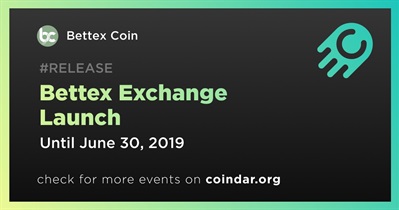 Lançamento da Bettex Exchange