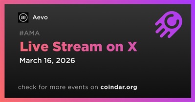 Aevo to Hold Live Stream on X on March 16th