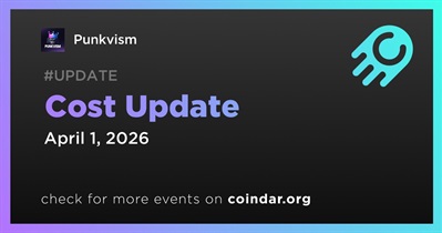 PUNKVISM to Increase PVT Costs on April 1