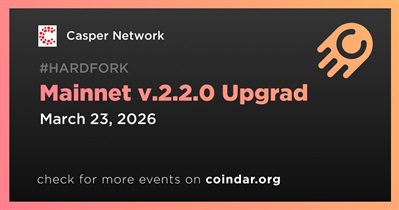 主网 v.2.2.0 升级