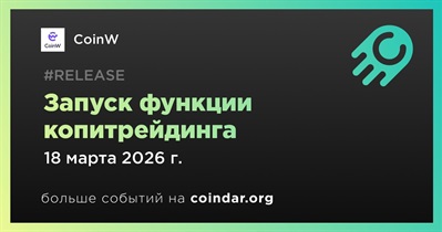 CoinW запускает функцию копитрейдинга