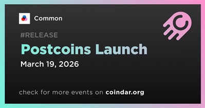 Common Launches Postcoins Tokenized Threads