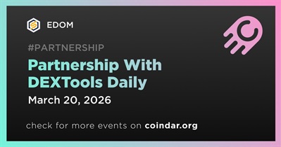 EDOM Partners With DEXTools Daily