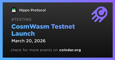Hippo Protocol Enabled CosmWasm on Testnet
