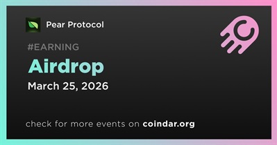 Pear Protocol to Hold Airdrop