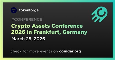 2026 Kripto Varlıklar Konferansı, Frankfurt, Almanya