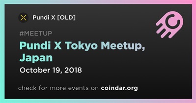 Pundi X Tokyo Meetup, Japan