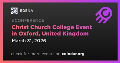 EDENA to Participate in Christ Church College Event in Oxford on March 31st
