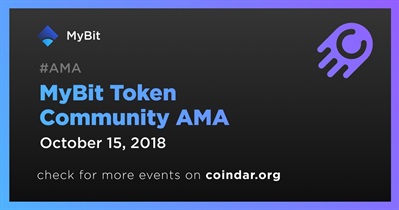 Comunidad de tokens MyBit AMA