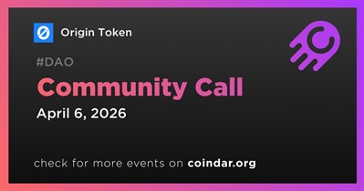 Origin Token to Host Community Call on April 6th