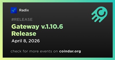 Paglabas ng Gateway v.1.10.6