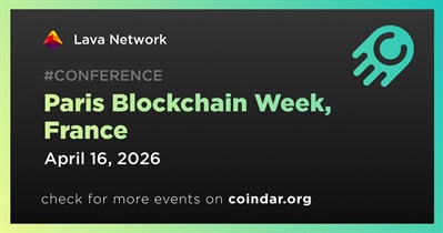 Lava Network to Participate in Paris Blockchain Week on April 16