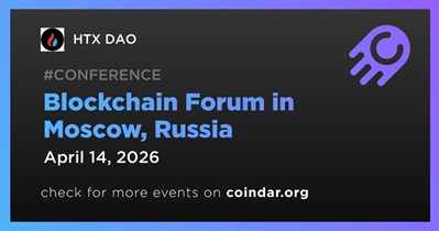 HTX DAO to Participate in Blockchain Forum in Moscow on April 14th