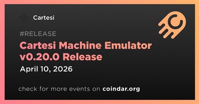 Cartesi Released Cartesi Machine Emulator v0.20.0 on April 10th