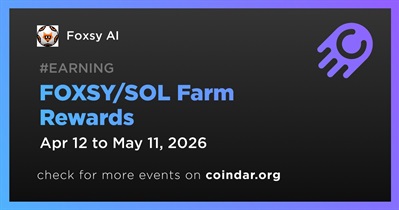 Foxsy Extends FOXSY/SOL Farm Rewards Through May 11