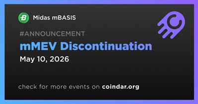 Midas mBASIS to Discontinue mMEV on May 10th