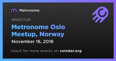 Metronome Meetup de Oslo, Noruega