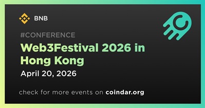 Binance to Participate in Web3Festival 2026 in Hong Kong on April 20th