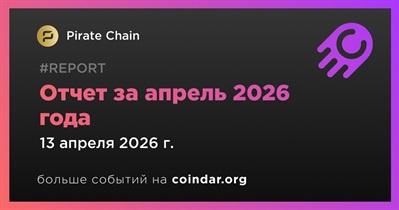 Pirate Chain выпустила ежемесячный отчет за апрель 2026 года