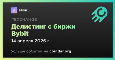 Bybit проведет делистинг Nibiru 14 апреля