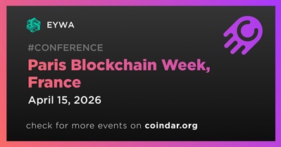 EYWA to Participate in Paris Blockchain Week on April 15th