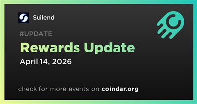 Suilend Launched Rewards Update