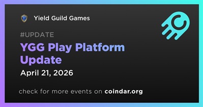 Actualización de la plataforma YGG Play