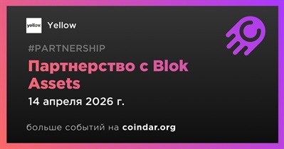 Yellow заключает партнерство с Blok Assets