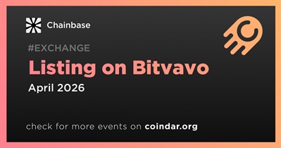 Chainbase to Be Listed on Bitvavo in April