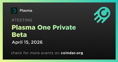 Plasma Launched Plasma One Private Beta