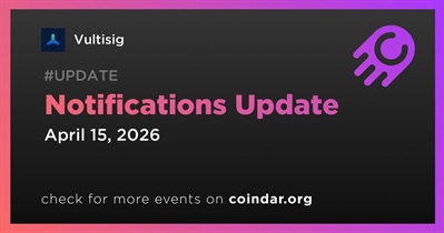 Vultisig Released Notifications Update
