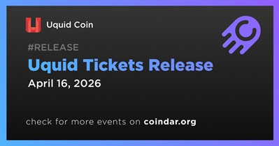 Uquid Coin Released Uquid Tickets on April 16th
