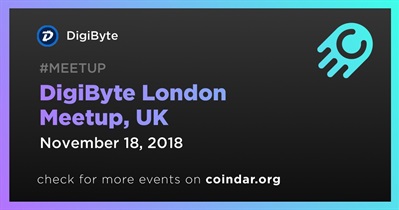 Reunión de DigiByte en Londres, Reino Unido